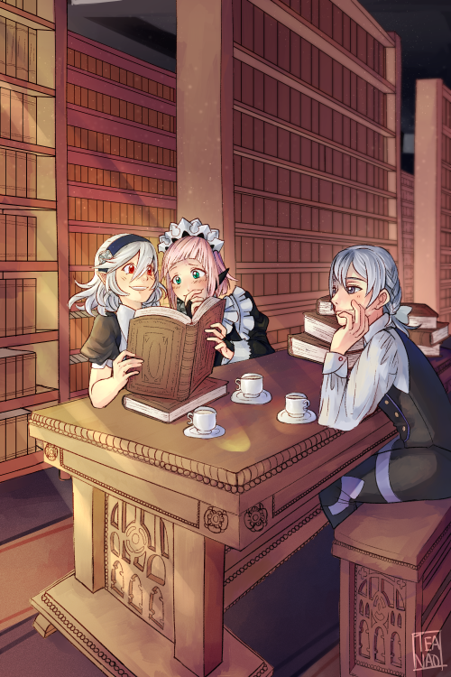auodere: “Felicia, Jakob and I even had a little book club. You see? I was too busy to feel al