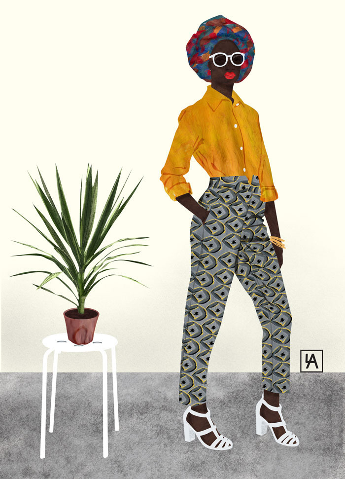 fyblackwomenart:  Afrocolour by Andriana Chunis 