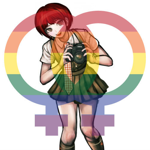 yourfaveisalesbian:Mahiru Koizumi (Dangan Ronpa) is a lesbian.