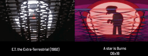 s-l-ickboi: sixpenceee:  Comparison between the Simpsons and major movies.  What