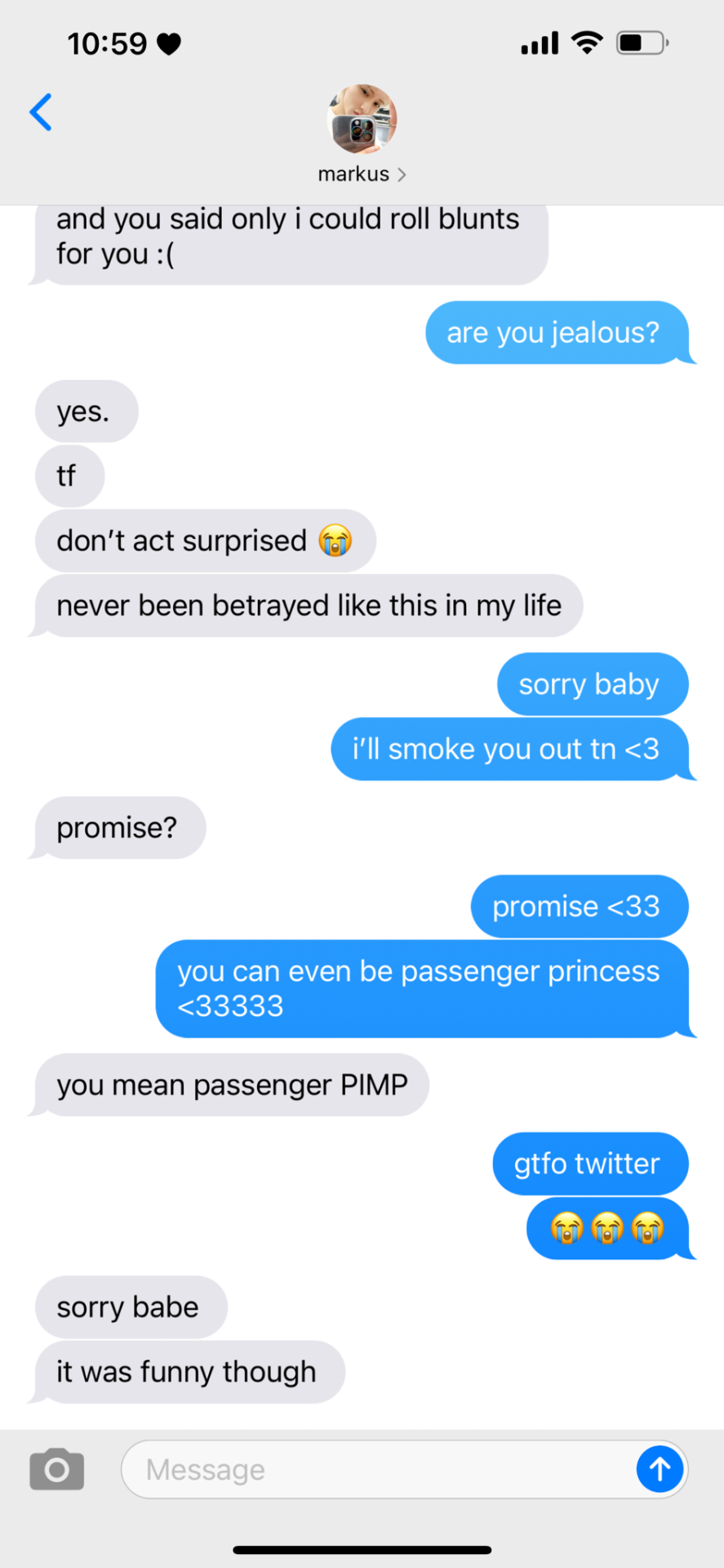 Jealous Texts From 7dream