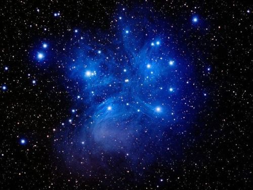 The name of the Pleiades comes from Ancient Greek. It probably derives from plein (&ldquo;to sail&rd
