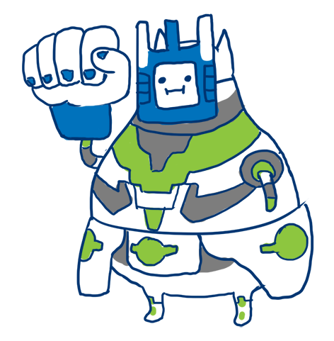biorobo:  Happy football day Minimus is being reposted, he was part of a doodle post