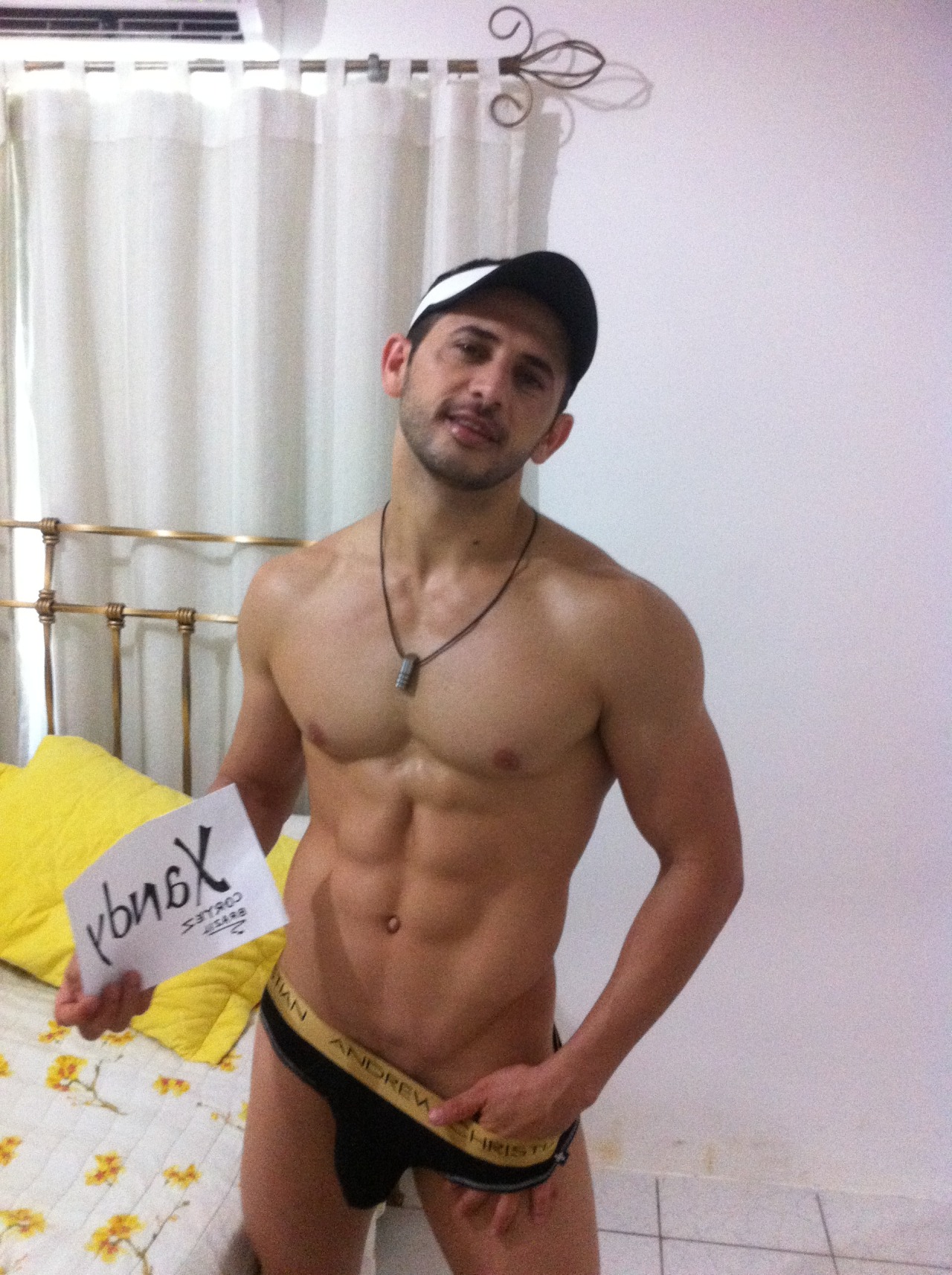 andrewchristian:  Xandy from Fortaleza, Brazil Contestant in our 2013 Andrew Christian