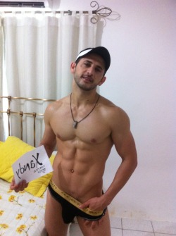 Andrewchristian:  Xandy From Fortaleza, Brazil Contestant In Our 2013 Andrew Christian