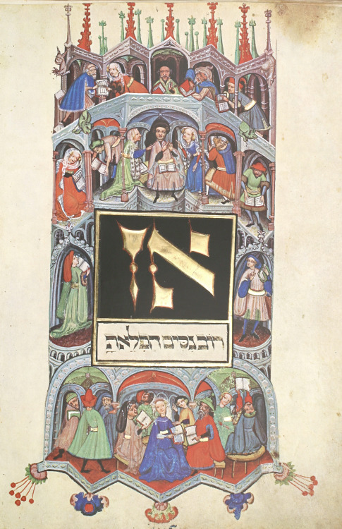 shelomit-bat-dvorah:jewishhenna:letmypeopleshow:10 Lavishly Illustrated Medieval Haggadah Pages That