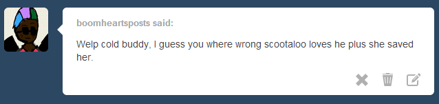babyscoots:  Cold: If you do that we’ll be fine…  x3 Yay~ ^w^