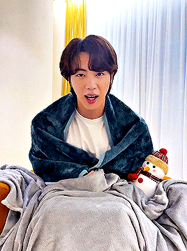 Happy New Year From Jin! For @jinstronaut