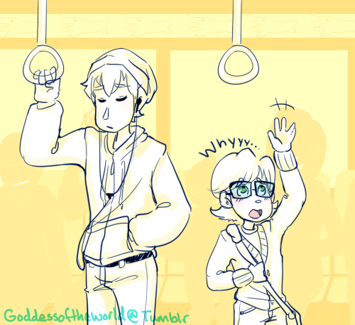 nagi-77: goddessoftheworld: DID SOMEONE ASK FOR EXTREME HEIGHT DIFFERENCE? No? Too bad. Dedicated to