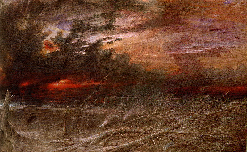 abystle:  Apocalypse, Albert Goodwin,1903.