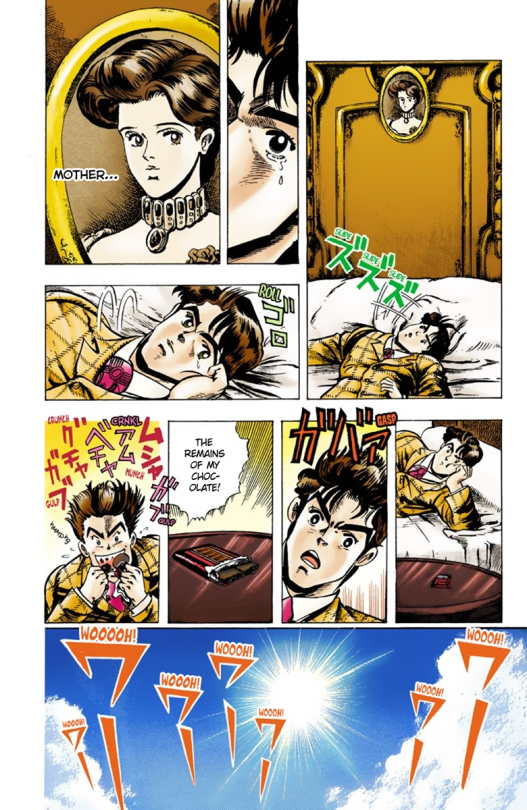 Manga Jonathan Joestar Is A Delinquent LiteTM. He Smokes, Climb Trees, And Dresses Down To Play With