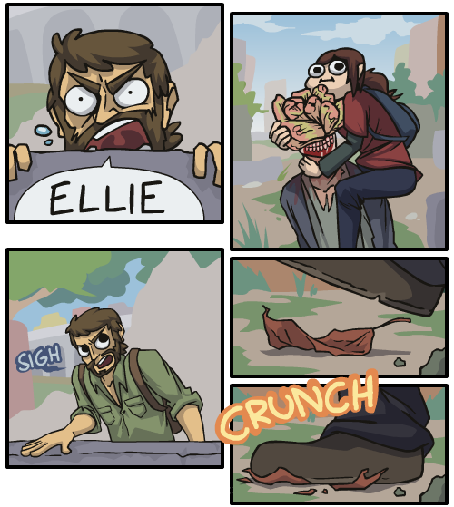 hejibits:  In which I realize that The Last of Us would be an extremely terrible game if the enemy could detect friendly AI