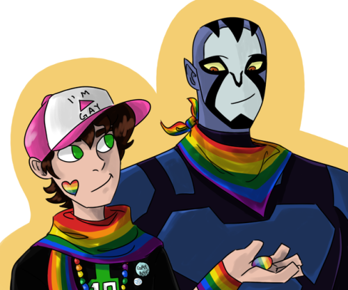 eckcro-art - Rook’s first pride