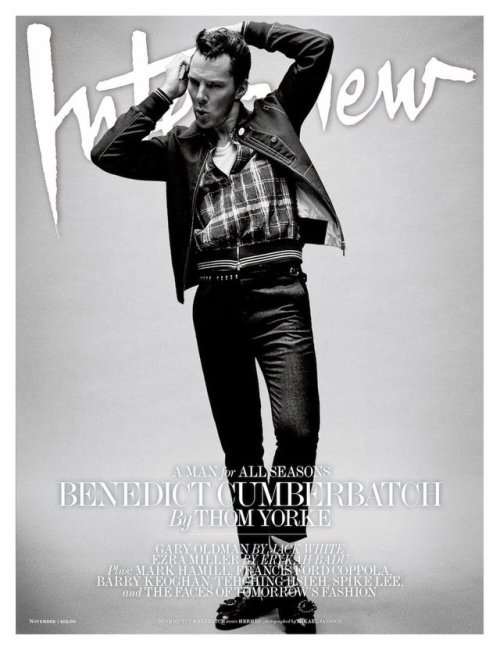 cumberbuddy:Benedict Cumberbatch for Interview Magazine 2017. [x]