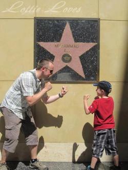  islamreflection: Muhammad Ali was offered a star with his name on the famous “Walk of Fame” in Hollywood but he refused and said: “I bear the name of our honourable Prophet Muhammad Peace be upon him, And it is impossible that I allow people to