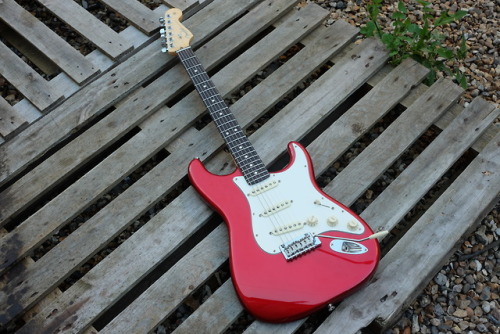 glorifiedguitars: Fender American Professional Stratocaster in Candy Apple Red Glorified Guitar