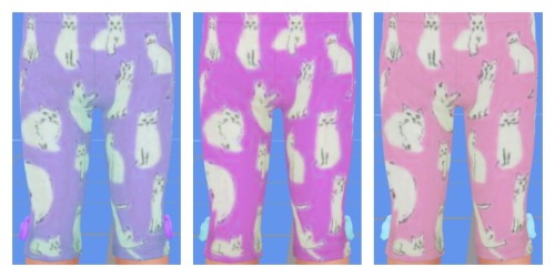 Toddler Girl’s Capri Legging Recolors- Pastel CatsHello everyone! It has been forever since I posted