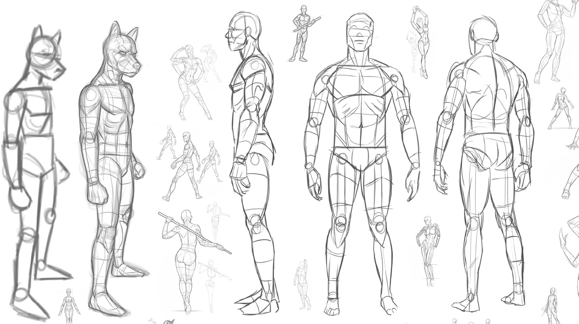 Reference Poses Projects :: Photos, videos, logos, illustrations and  branding :: Behance