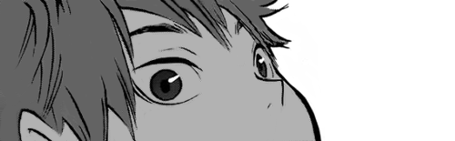 weird-day-dreams:hinata shouyou + wide eyes (Because scary Hinata is amazing)