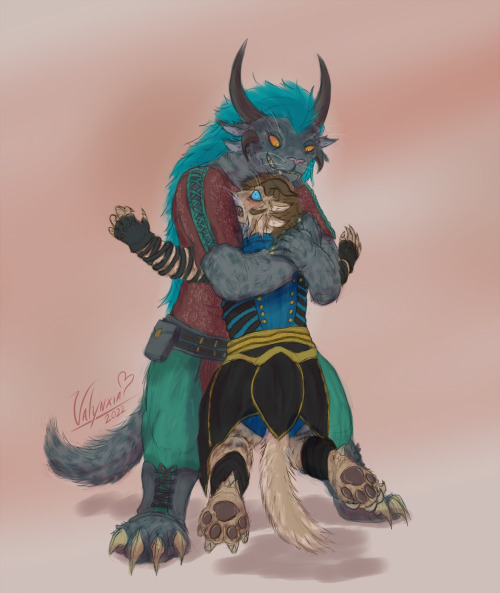 a-charr-can-draw-too:Squeeze hugCM for FA client