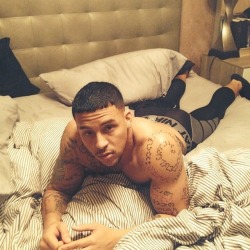 lightskinnedboys:  On the bed 