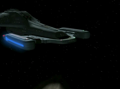 The Delta Flyer Visits A Water World, Star Trek: Voyager, “Thirty Days” S5E09″