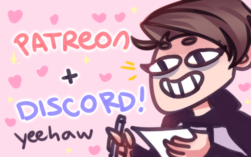 i have patreon now! for as little as $1 of your support you will get to see wips and sketches of my 