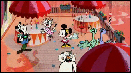  Mickey and Minnie Mouse in “O Sole Minnie” (2014) 