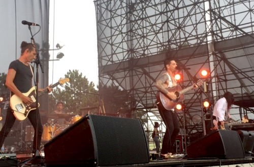 Here are some of my pics of Dashboard Confessional from their show at TD Echo Beach last night. Nost