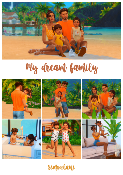 #237 Pose Pack - My Dream Family•  6 posesAndrews Pose Player  Teleport any simDownload : HerePatron