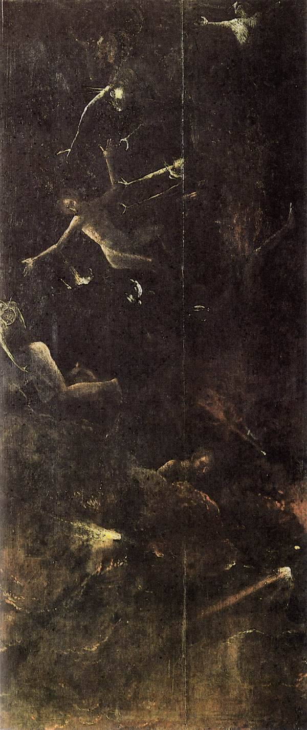 renaissance-art:  Hieronymus Bosch c. 1500-1504 Hell: Fall of the Damned 