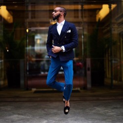 blackfashion:  Kevin Gray, 31 Shoes: Henry Barton Washington, D.C. IG: MensStylePoint  hey boo