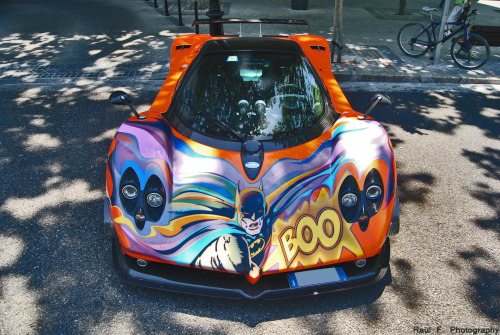 herochan:  Batman Pagani Zonda F Image by Raúl Fernandez (via:itcars) 
