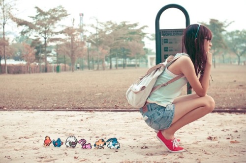 poderfriki:  Pokemon Pixel by Delconi Quek