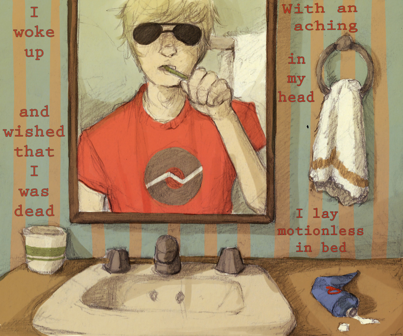 lookwhosebehindyou:  femdev:  http://norhuu.tumblr.com/post/24631175152/world-spins-madly-on-the-weepies source