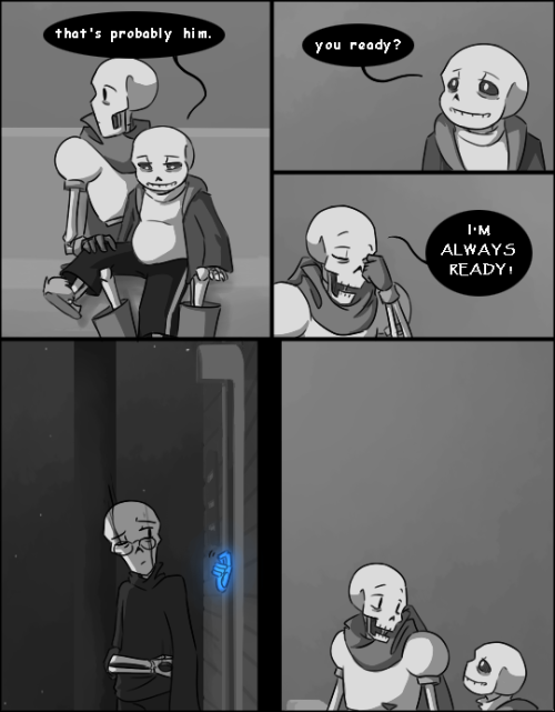 [previous]Gaster wasn’t eavesdropping on them, he just knew they’d probably be all messed up about w