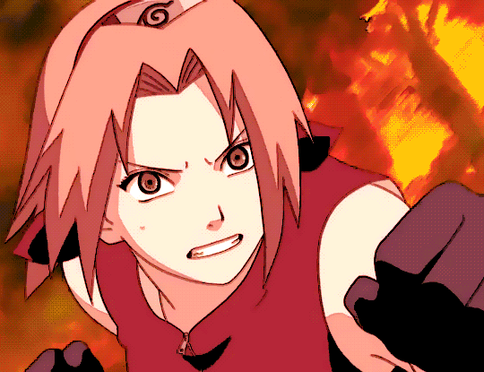 songofthemoon:  veenia:“Wha…what Insane Strength!” ~ Kakashi Hatake “My wife