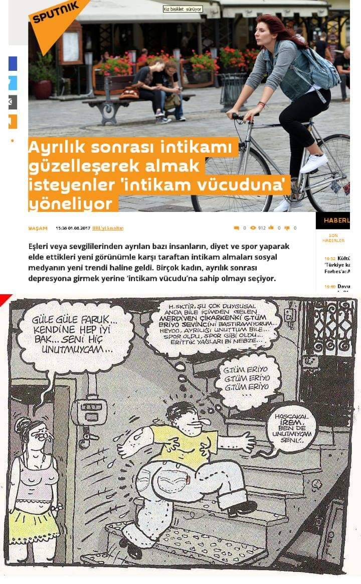 Ayrılık da spora dahil.....