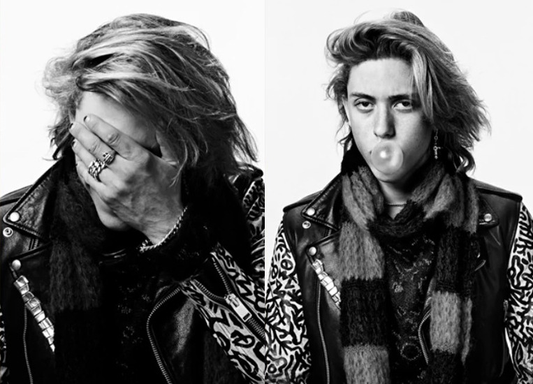 boy-code:getinthering-dot-fr:Fletcher &amp; Wyatt Shears  shot by Hedi Slimane