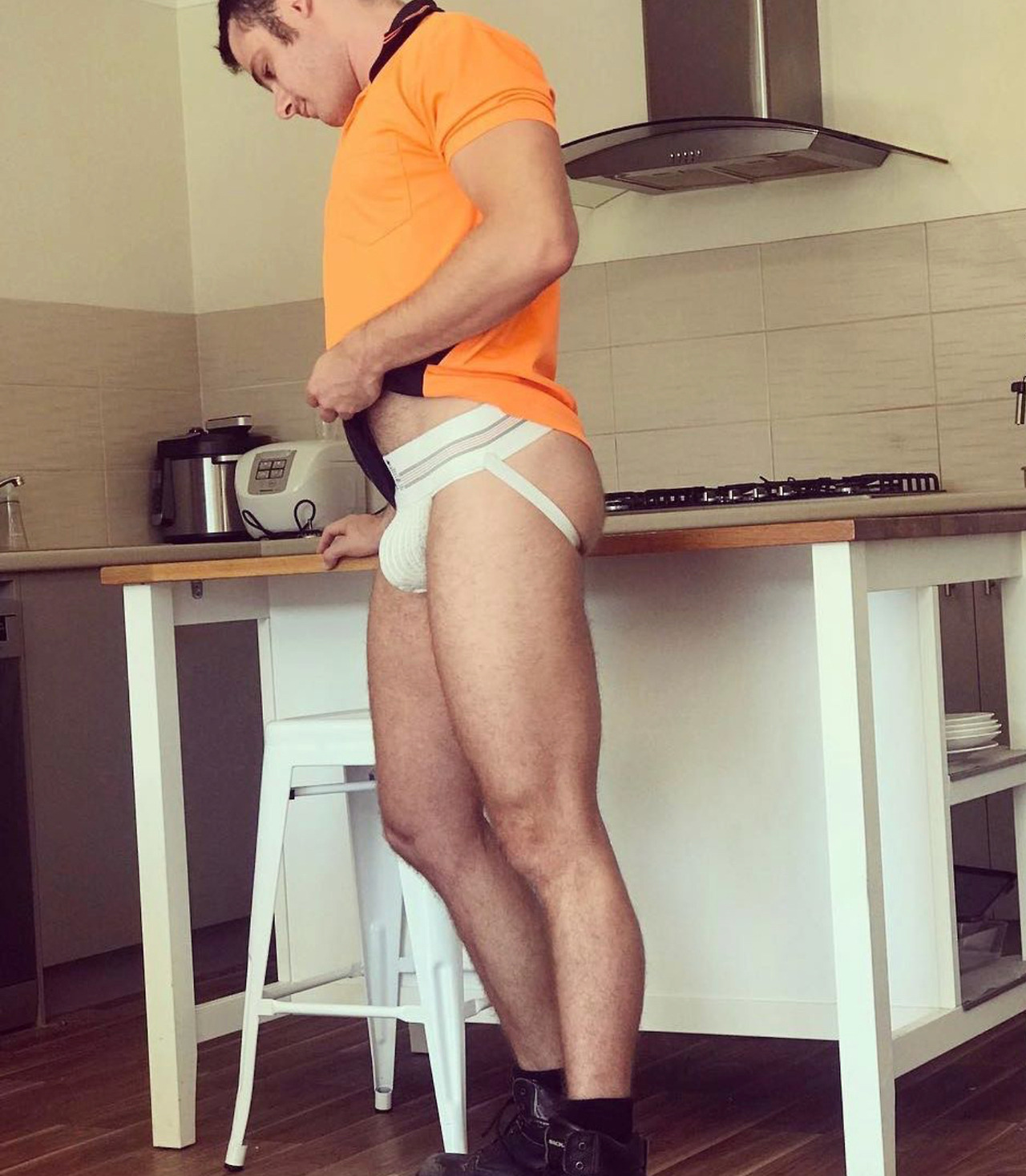 exploringbistuff:Jock tease