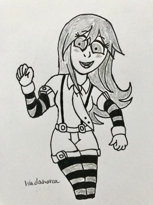 wadanorca:I was drawing Met and Sia’s Wild Ones came on the radio. So I decided to draw her da