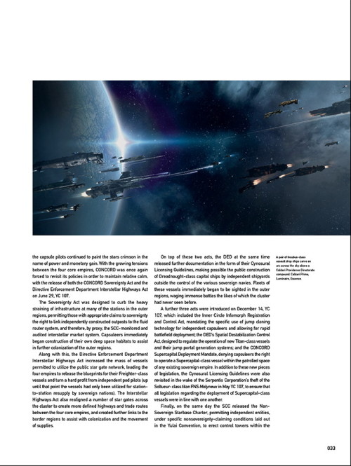 Here’s a peek at EVE: SOURCE HC, our source book and visual guide to the Eve Online universe -