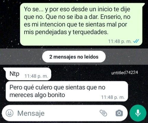 I Know:(
