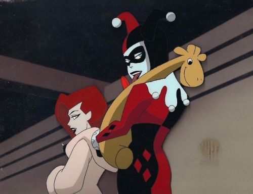 The New Batman Adventures: Holiday Knights ep.Original production cels, mostly signed by Bruce Timm