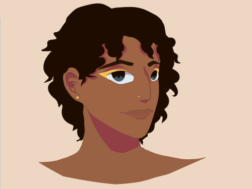 residentsanta:i tried drawing @thebigqueer ‘s desi will! it’s been a while since i’ve read any riord