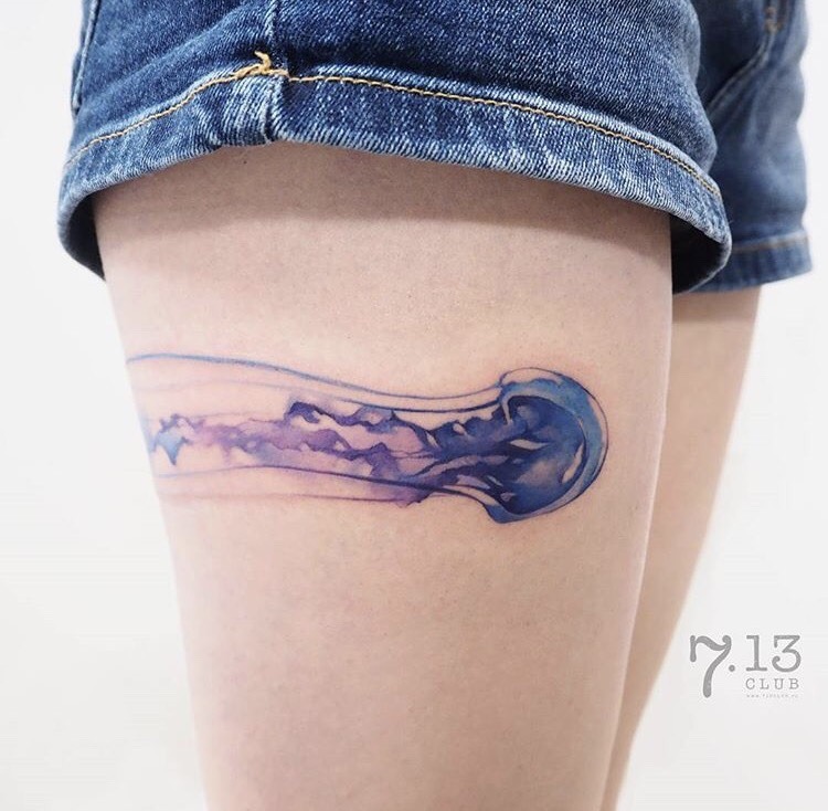 100 Memorable Jellyfish Tattoo Designs for Men [2024 Guide] | Jellyfish  tattoo, Tattoo designs men, Forearm cover up tattoos