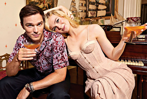 kellyaldrich: NICHOLAS HOULT and ELLE FANNING for Entertainment Weekly (December 2021)