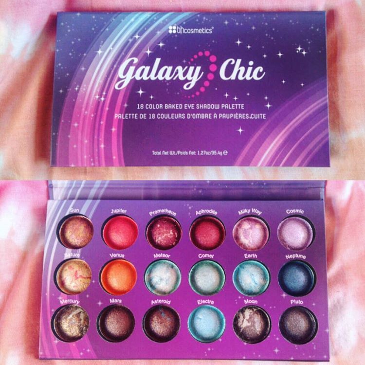 I think i just died and went to&hellip;space. 🌛🌜  #galaxy #galaxychic #bhcosmetics