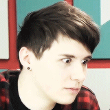 Porn danscrotch:  dan and phil in youtubers react photos