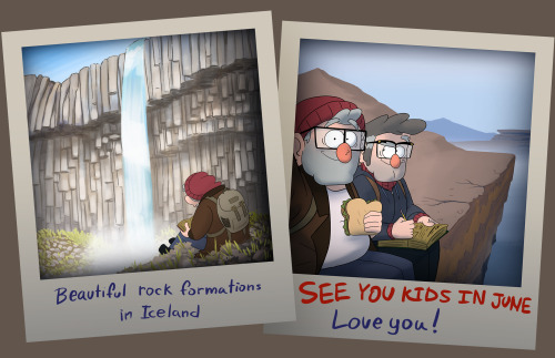 stephreynaart:Sea Grunkle Photo AlbumDipper and Mabel get a box in the mail full of these one day.  